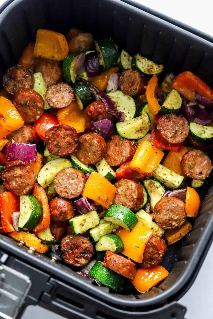 air fryer chicken sausage